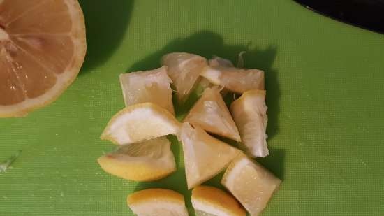 Limonada de gerds amb llimona