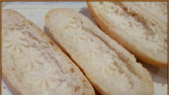 Baguette boat - colazione calda (Philips Airfryer)