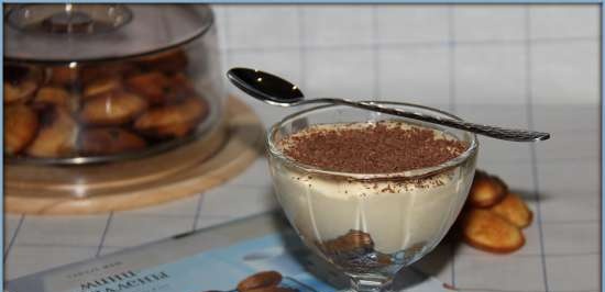 Mini-Madeleine Tiramisu Postre i recepta de Madeleine (bàsica)