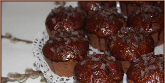 Chocolate cakes (mini-cakes)