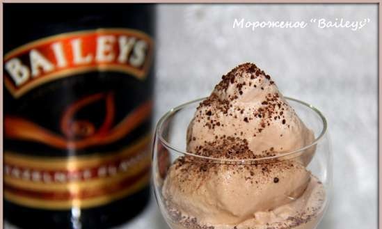 Lody Baileys o smaku orzechowym (maszyna do lodów marki 3812)