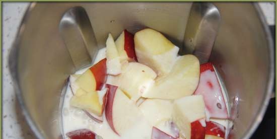 Smoothie Mint Apple (Vitek VT-2620 sopas blender)