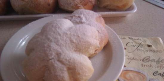 Bollos de anís de flor de naranja