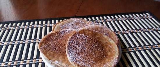 Frittelle giamaicane alla banana (pancake maker Orion)