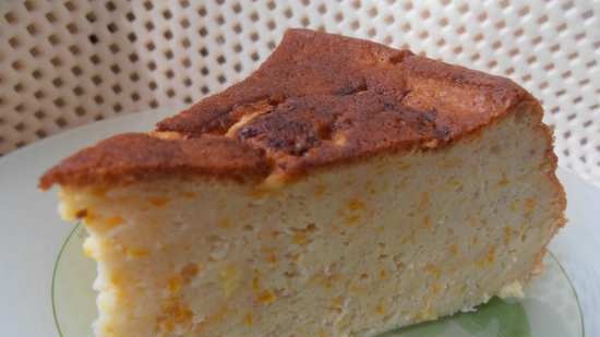 Pumpkin-banana cottage cheese casserole (Brand 6050 pressure cooker)