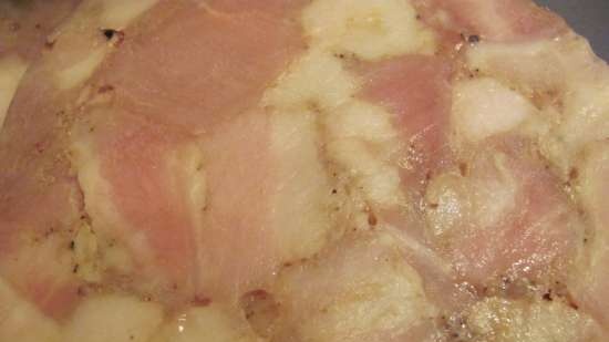 Homemade ham (collection of recipes for ham mills)