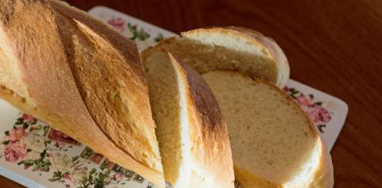 Baguettes americanas sin mezclar (2,5 horas)