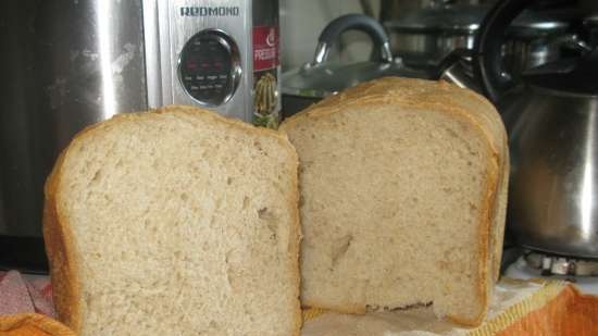 Pane di segale e grano (modalità francese)