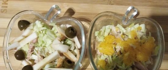 Ensalada de lirio blanco