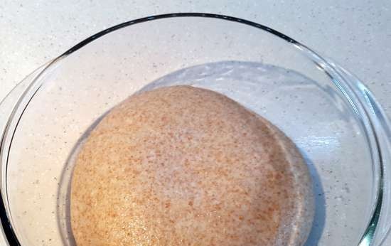 Whey and bran bread (cold fermentation)