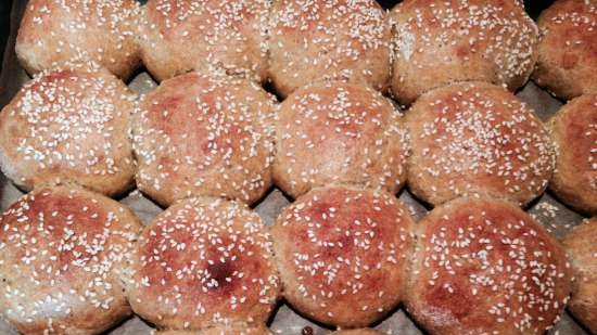 Bollos de verduras de trigo sarraceno