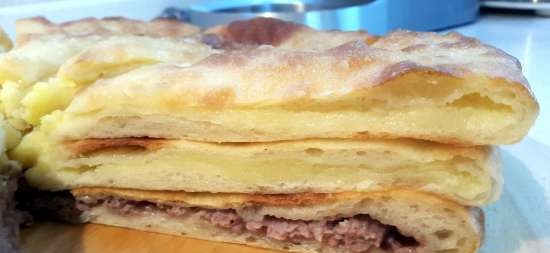 Mga Ossetian pie (recipe)