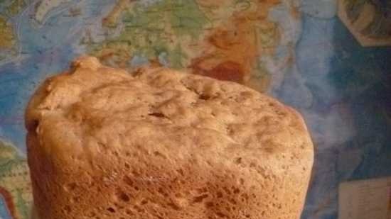 Pane di segale integrale con farina integrale Contadina