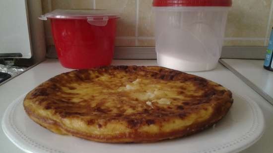 Khachapuri gyorsan, más módon, egy kontaktgrill VVK-ban