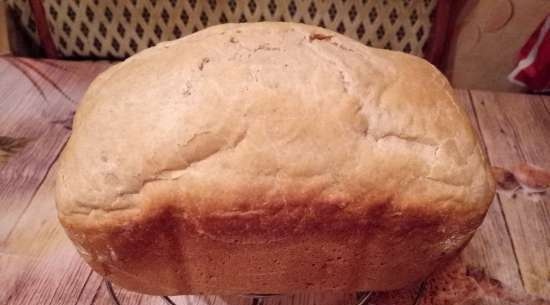 Pane al latte a lievitazione naturale