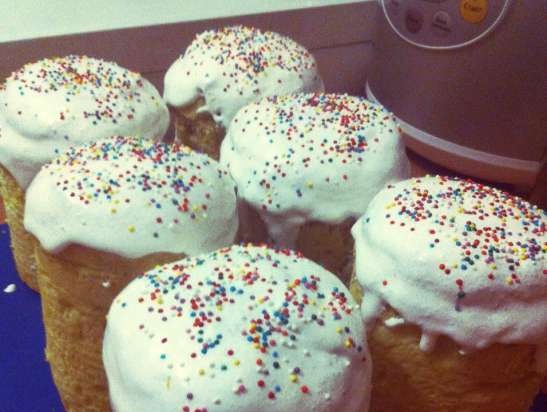 Torta monastica, adattata per una macchina per il pane