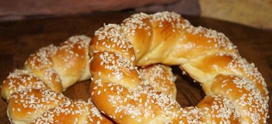 Turkish bagels (Simity)