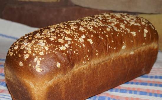 Light Wheat Whole Grain Bread by Peter Reinhart