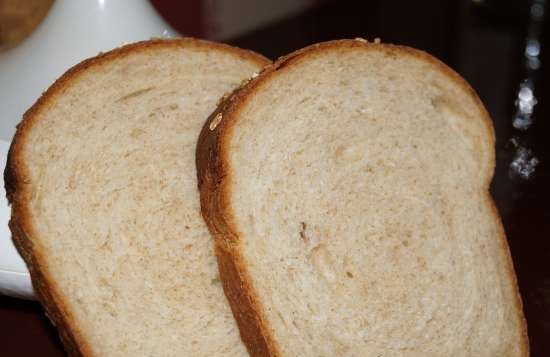 Light Wheat Whole Grain Bread by Peter Reinhart