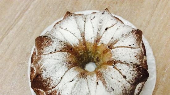 Pumpkin curd cake Laatste dag van de herfst