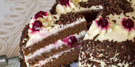 Black Forest cake (Schwarzwalder Kirschtorte)