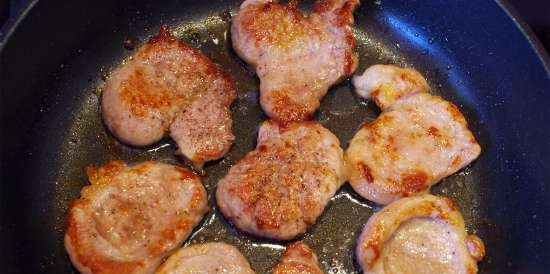 Onion Pork Medallions (ZwiebelSchweine-Medaillons)