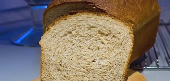 Light Wheat Whole Grain Bread by Peter Reinhart