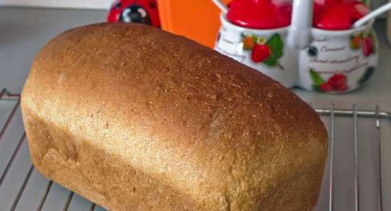 Light Wheat Whole Grain Bread by Peter Reinhart