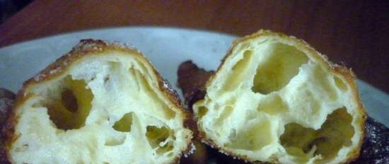 Ciambelle di pasta choux