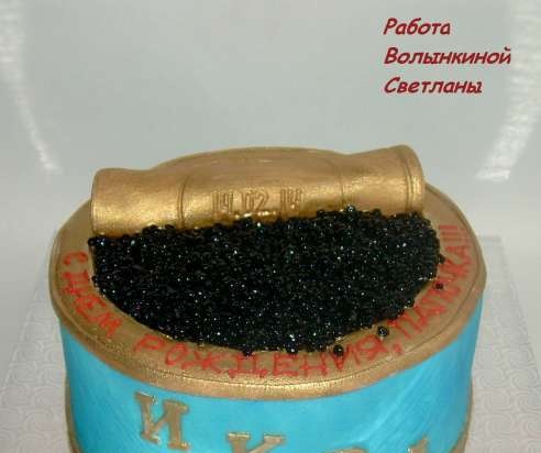 Barili e panini con caviale (torte)