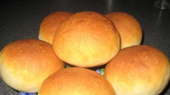 Bollos de mantequilla (sin huevos)