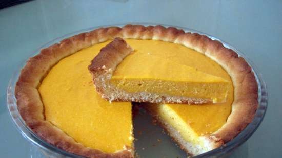 Torta di zucca e ricotta