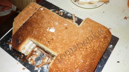 A tortaegység összeszerelése