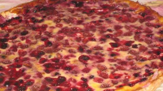 Summer berry pie