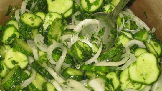 Cucumber salad