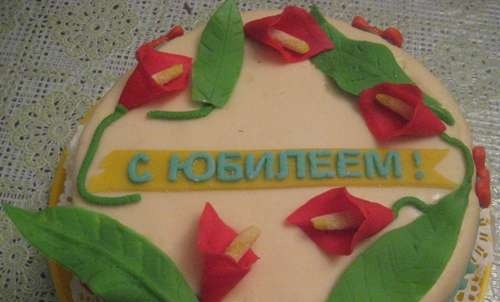 Torte di anniversario. Corporate. Emblemi.