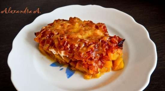 דלעת בסגנון פארמה (Zucca alla Parmigiana)