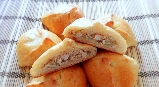 Birox, empanadas con carne y repollo