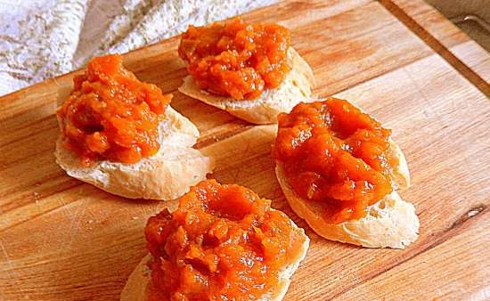 Тиквени чатни (Chutney di zucca allo zenzero)