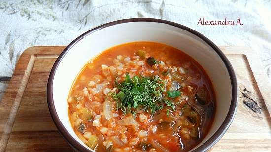 Zuppa di pomodoro lituana