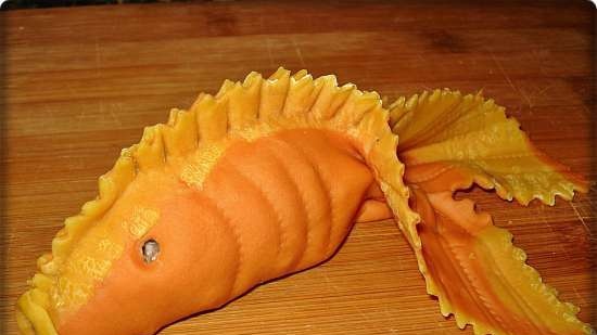 Manty Goldfish (idee per impasti colorati)