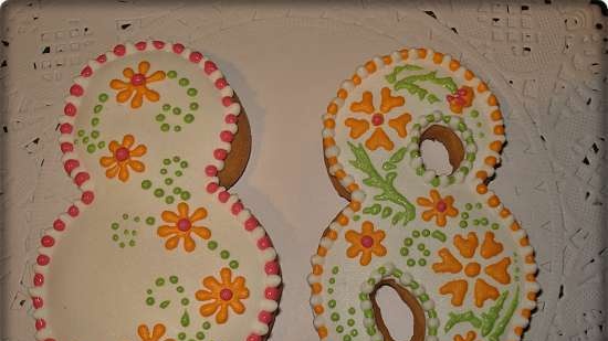 Decoramos galletas de jengibre, galletas