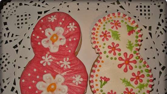 Decoramos galletas de jengibre, galletas