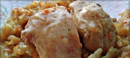 Cavolo in scatola con pollo come 30 anni fa