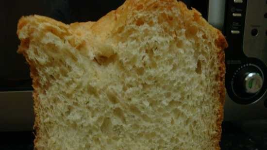 Pane alle cipolle all'aneto (macchina per il pane)