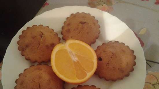 Muffins de crema agria Lazy