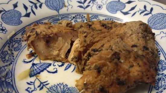 Filetes de pechuga de pavo en olla de cocción lenta