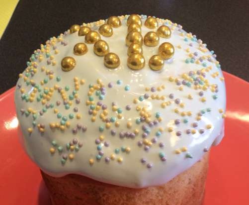 Kulich con Myasoedovskaya en el horno (clase magistral)