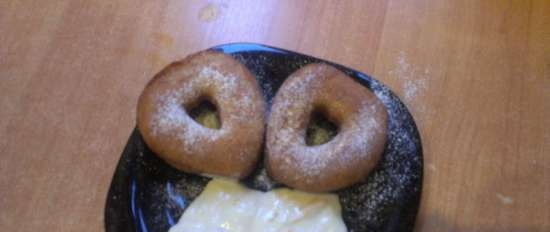 Beigne Donuts (French) with Vanilla Sauce - by Régis Trigel