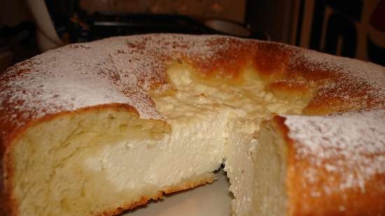 Tarta de queso perezosa